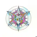 kal chakra  tattoo design idea