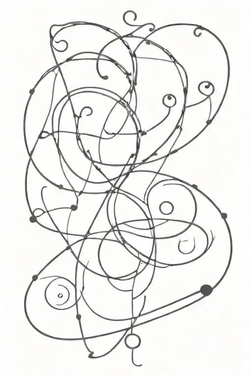 boredom symbol tattoo design idea