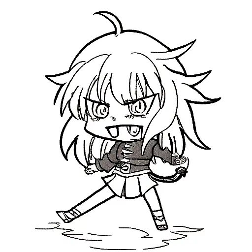 demon slayer flame breathing tattoo design idea