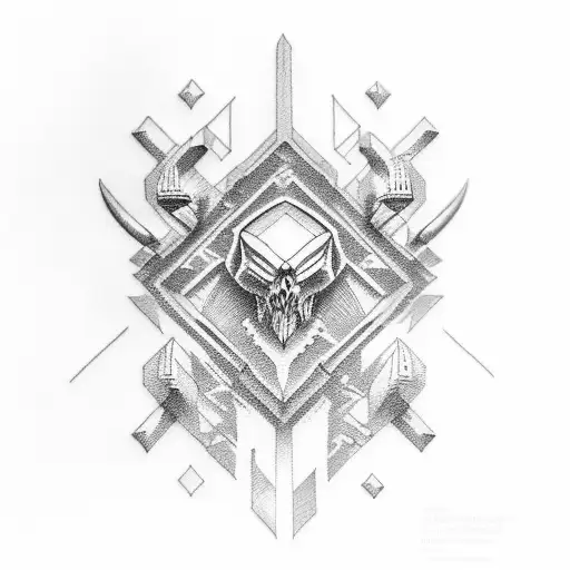 hammers tattoo design idea