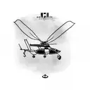 A tattoo combining the iconic image of MS Dhoni's helicopter shot with Rajnikant's signature pose tattoo design idea