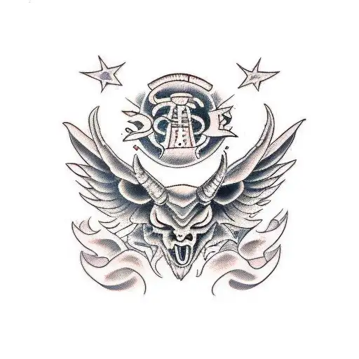 baphomet tattoo design idea