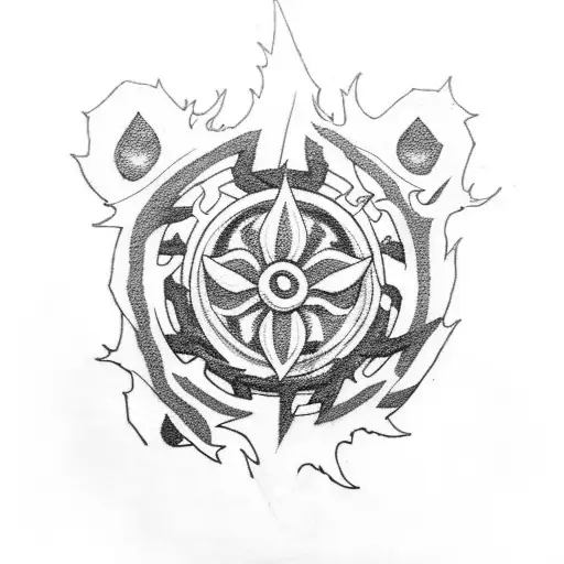 black clover, naruto, hunter x hunter  tattoo design idea