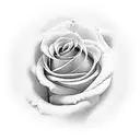 the name Alejandro with roses all around the name  tattoo design idea