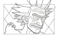 rick sanchez getting high  tattoo design idea