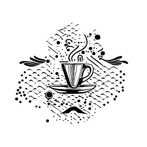 Espresso tattoo design idea