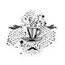 Espresso tattoo design idea