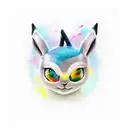 evee tattoo design idea