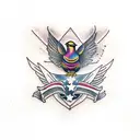 blackbird tattoo design idea