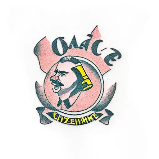 communist vacuum tattoo design idea