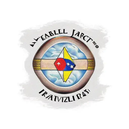 Venezuela Ireland travel history tattoo design idea