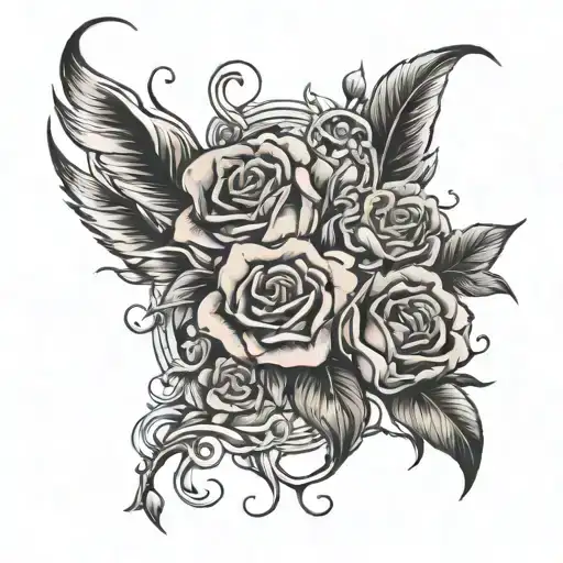 life goes on tattoo design idea