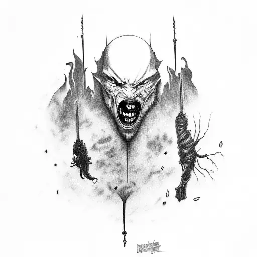 vampire diaries tattoo design idea