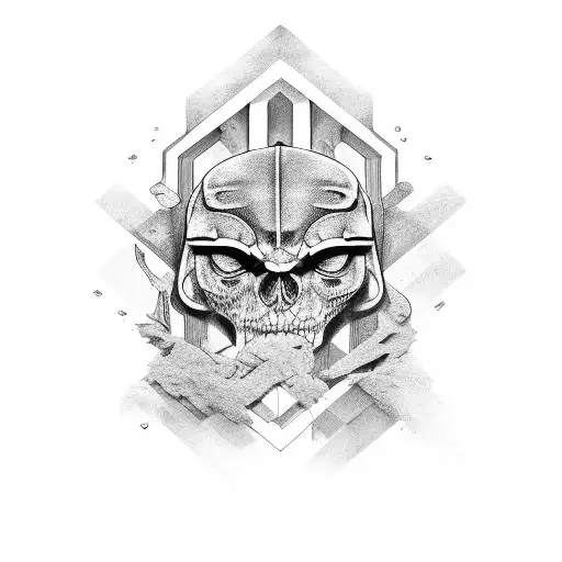 ancient greece tattoo design idea