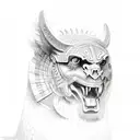 ancient greece tattoo design idea