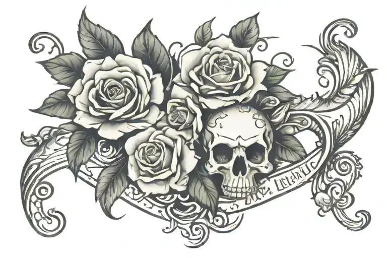 one day you'll leave this world behind so live a life you will remember  tattoo design idea