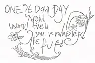 one day you'll leave this world behind so live a life you will remember  tattoo design idea
