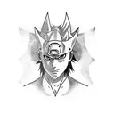sasuke tattoo design idea