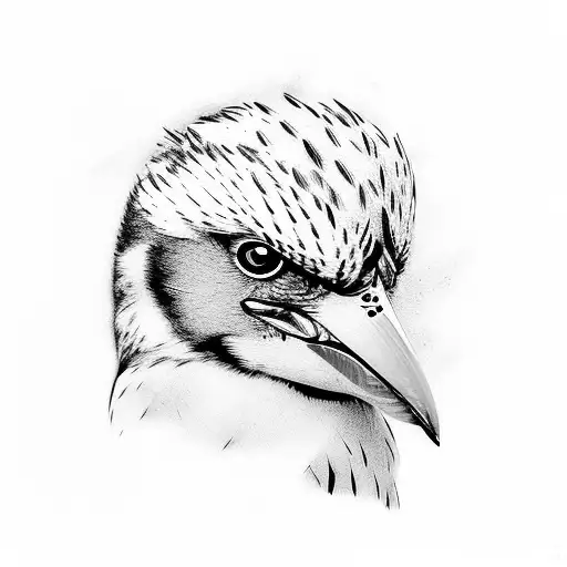 kookaburra tattoo design idea