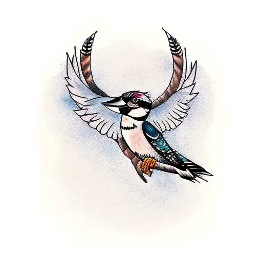 kookaburra tattoo design idea