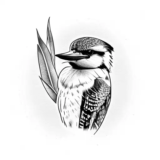 kookaburra tattoo design idea