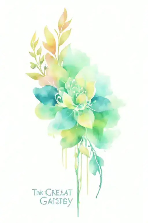 the great gatsby arm tattoo tattoo design idea