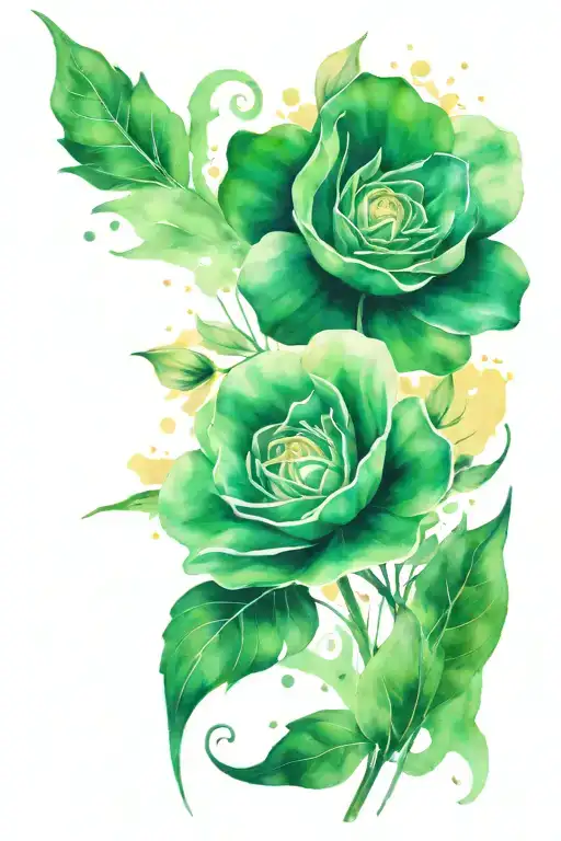 the great gatsby tatto arm daisy and green lantern tattoo design idea