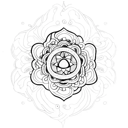 Karma tattoo design idea