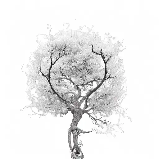 Karma tattoo design idea