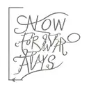 now forever & always small words tattoo design idea
