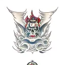 lucifer tattoo design idea