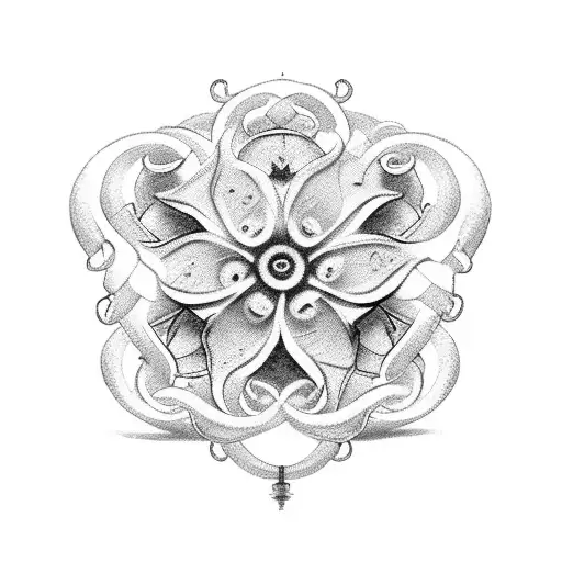 january 26th, 2022 in Roman numerals with a jasmine flower entangling the date tattoo design idea