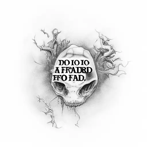 DO NOT Be AFRAID Tattoo - Etsy Hong Kong