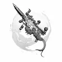 anti imperialism  tattoo design idea