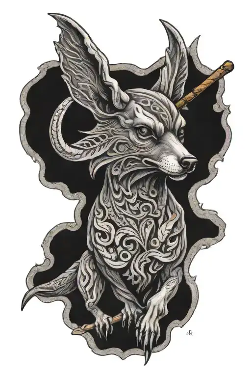 hunting, fishing, Georgia, Georgia bulldawgs tattoo design idea