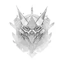 Psychedelic gamer tattoo design idea