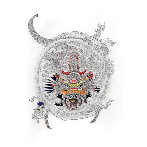 Toji Fushiguro tattoo design idea