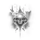 Loyalty Out Values Everything in words  tattoo design idea