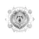 A traditional-style tattoo featuring a powerful bear surrounded by symbols of abundance and prosperity, representing the client's druid shaman occupation tattoo design idea