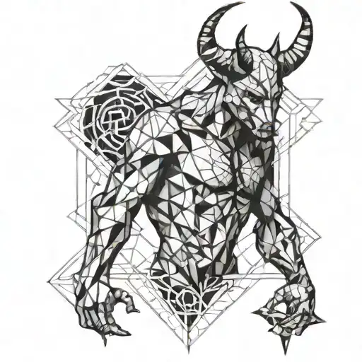 sexy devil with a broken heart tattoo design idea