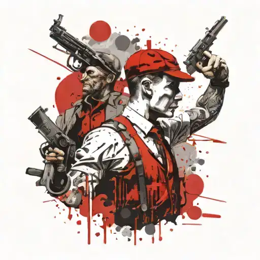 peaky blinders tattoo design idea