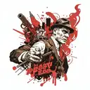 peaky blinders tattoo design idea