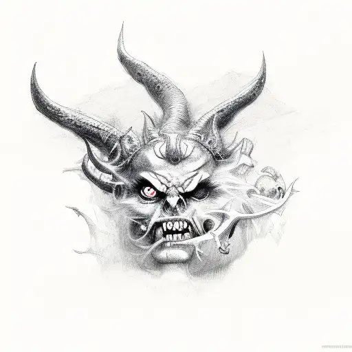 sold my soul to satan while waiting in line at the mall tattoo design idea