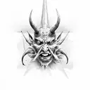 sold my soul to satan while waiting in line at the mall tattoo design idea