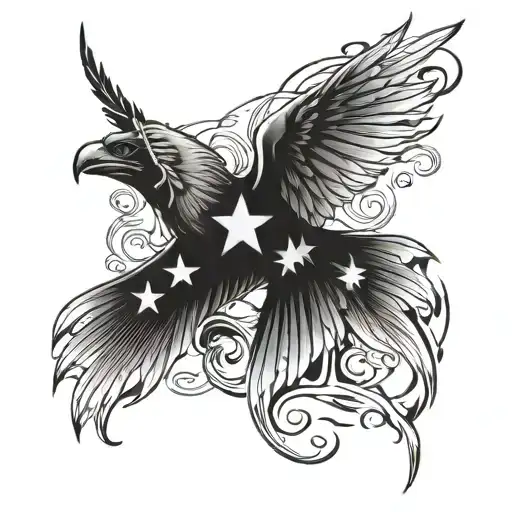 Design a tattoo to honor a close uncle who was a soldier and has passed away. The tattoo should feature the following el tattoo design idea