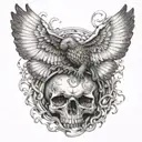 something that can represent my 3 year old sons birth and him taking his first breath him being my purpose in life tattoo design idea