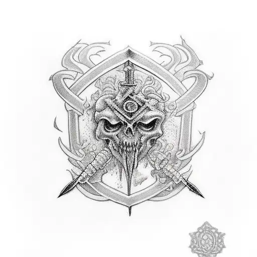 Live by the sword die by the sword, galic, irish tattoo design idea