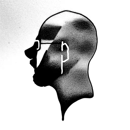 breaking bad title style with names Neev and Arin tattoo design idea