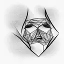 Mental Confusion Man tattoo design idea