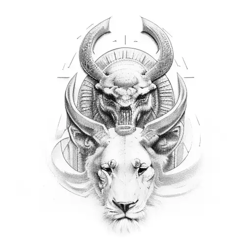 biblical sleeve tattoo design idea
